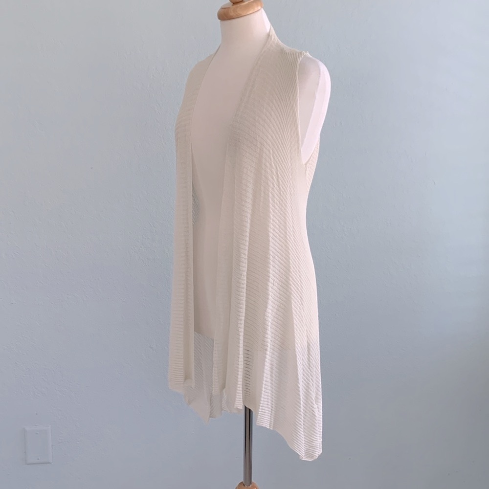 Eileen NWT Fisher Drop Needle Vest